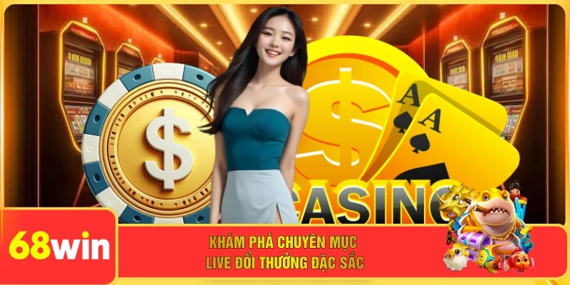 Khám phá chuyên mục live đổi thưởng đặc sắc