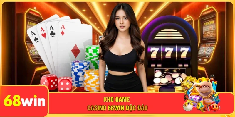Kho game casino 68WIN độc đáo