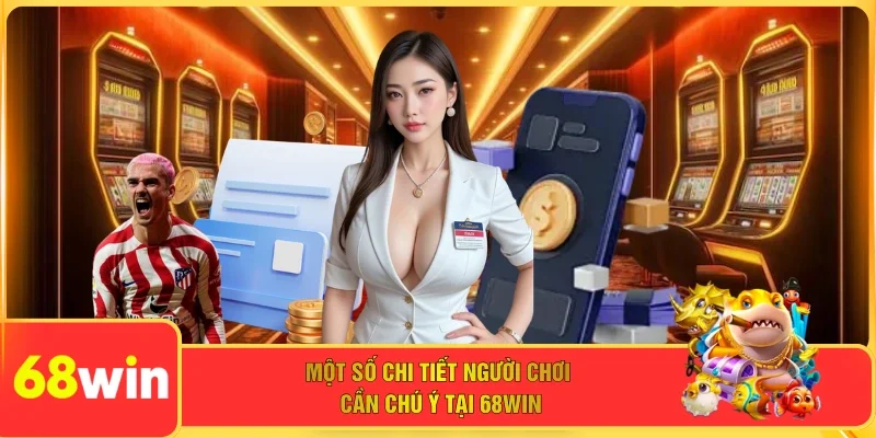 Một số chi tiết người chơi cần chú ý tại 68WIN